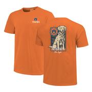 Auburn Golden Retriever Football Comfort Colors Tee